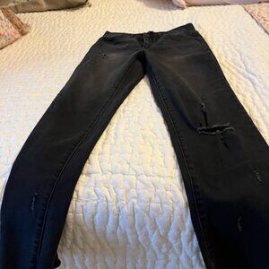 Mac and Me Distressed Black jeans Size 0-2